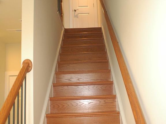 First-floor stairwell