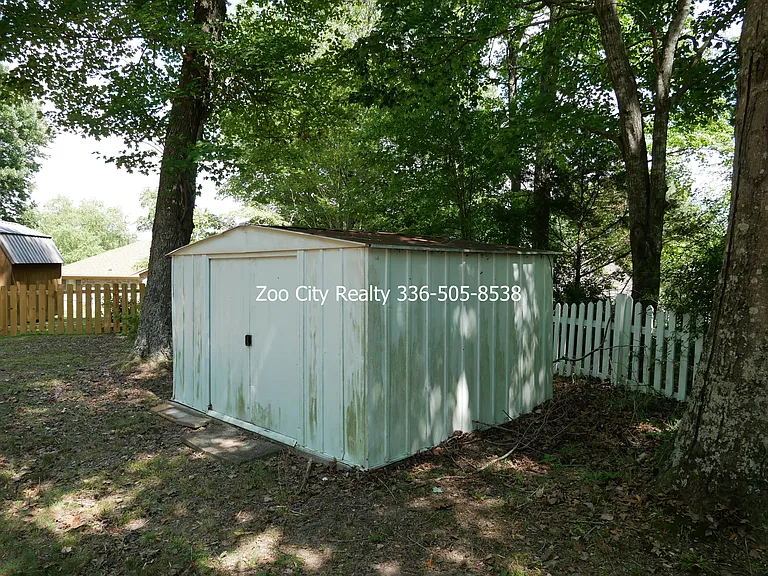Metal shed