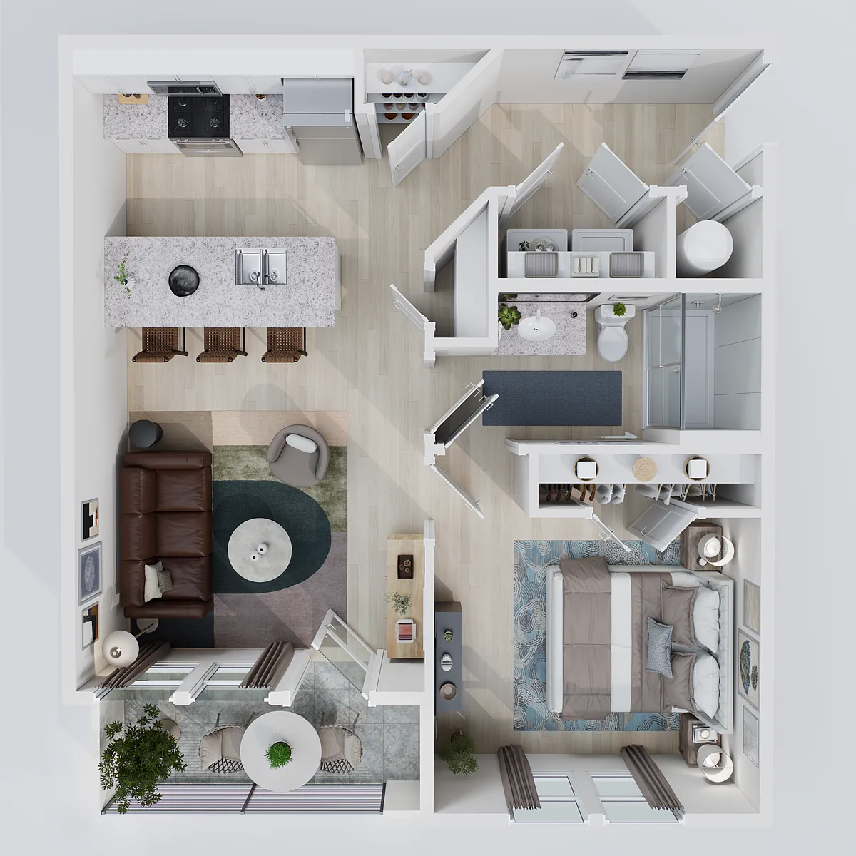 Floor plan A1