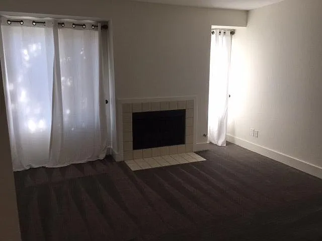 fireplace in one of the bedrooms