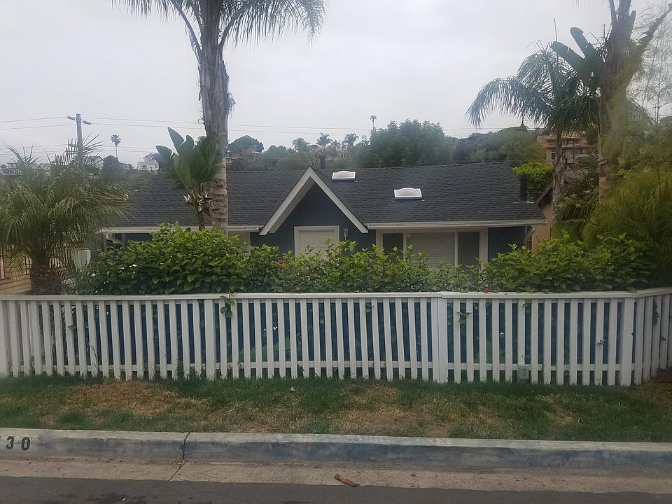 View from curb