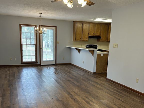 living to dining and kitchen