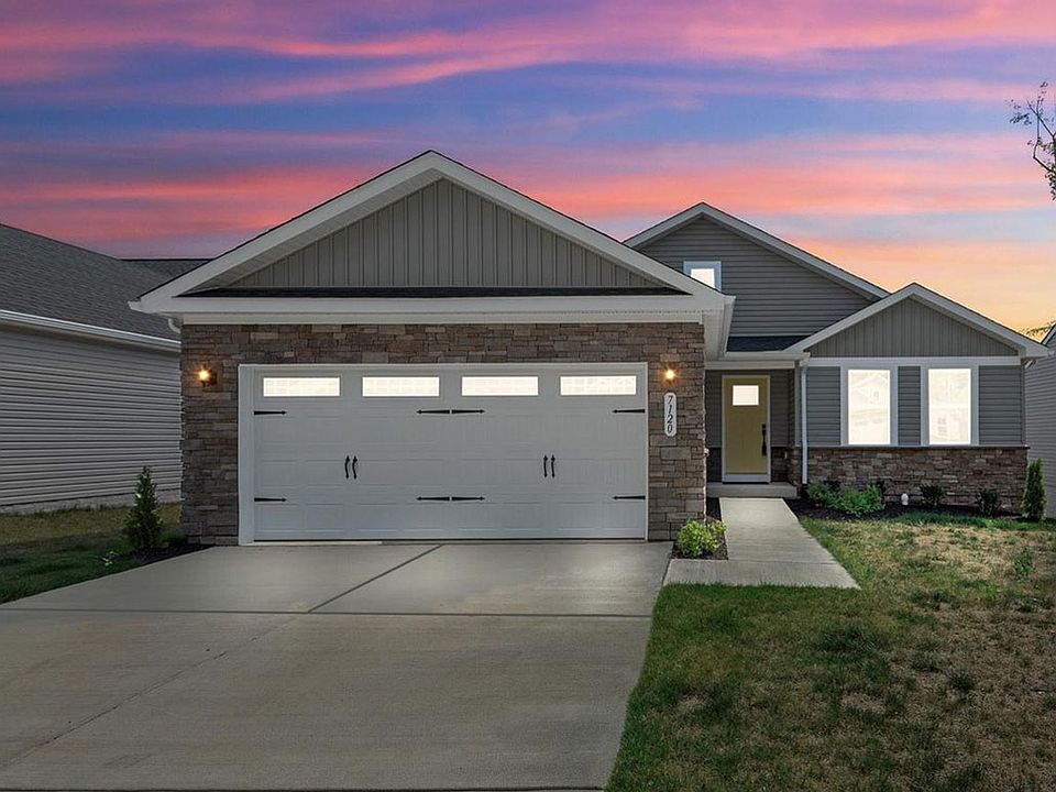2 car garage + small storage space