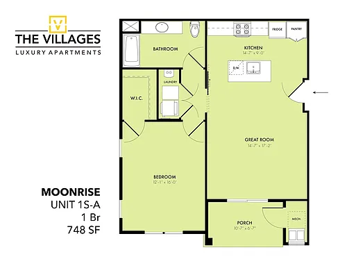 Floor plan Moonrise Model