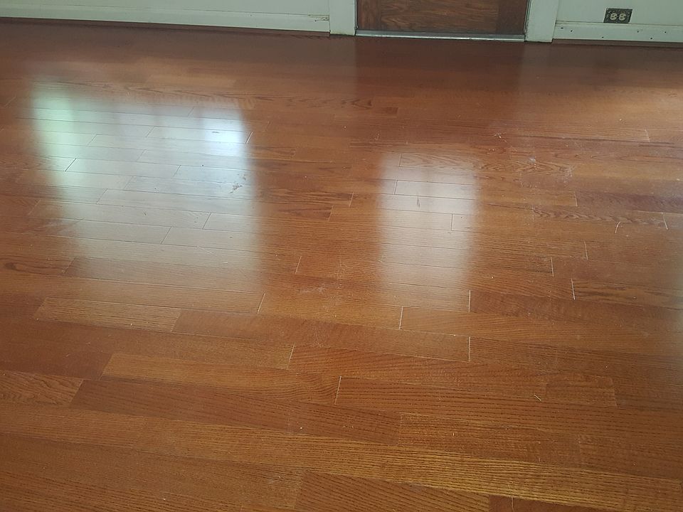 New wood floor