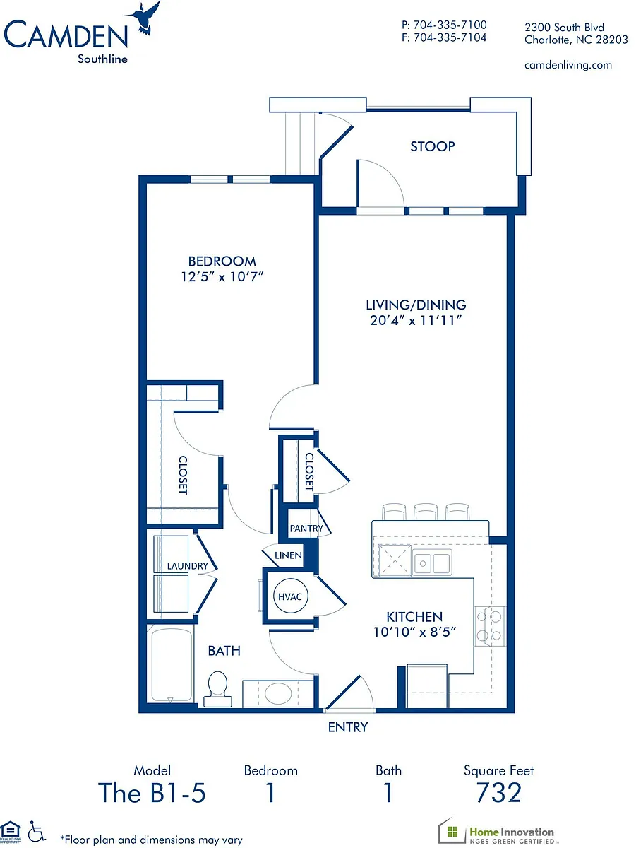 Floor plan B1-5