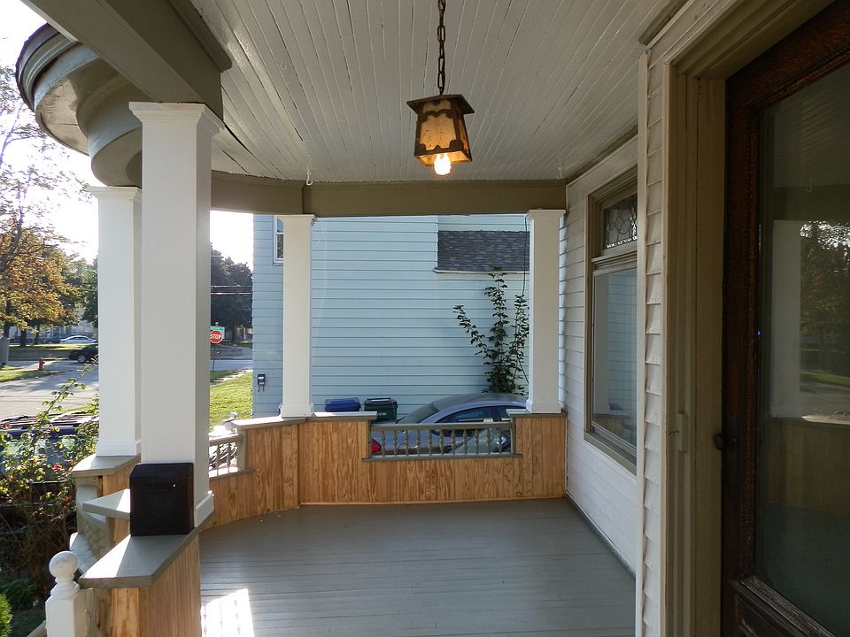 wide front porch