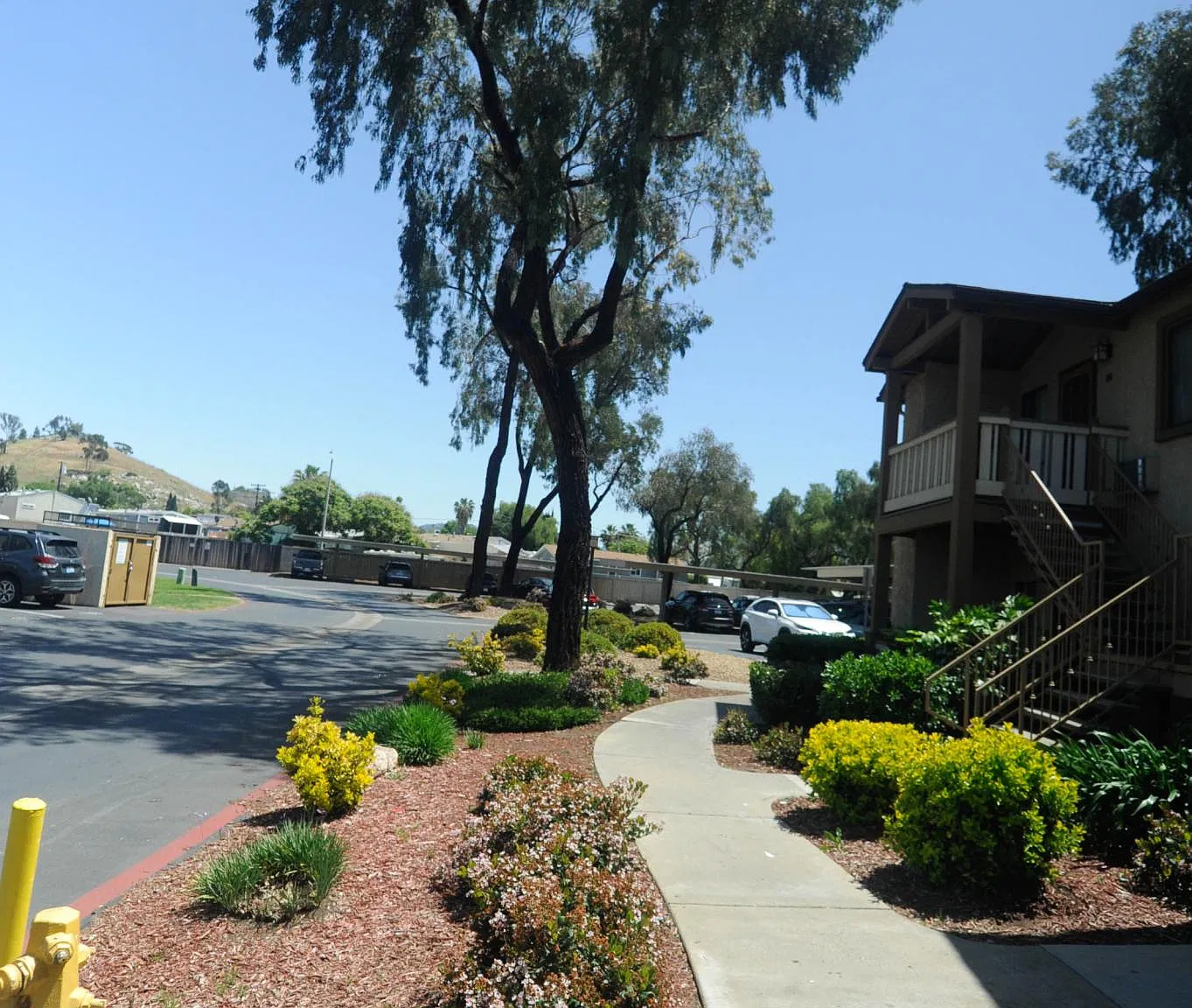 Beautiful landscape through out the property