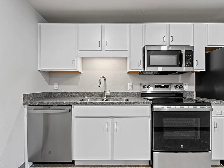 Galley-style. Chef approved.