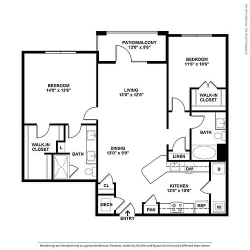 Floor plan B2