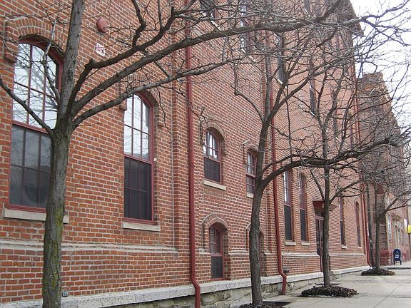 Front of building