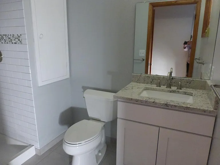 Master bedroom bath with shower