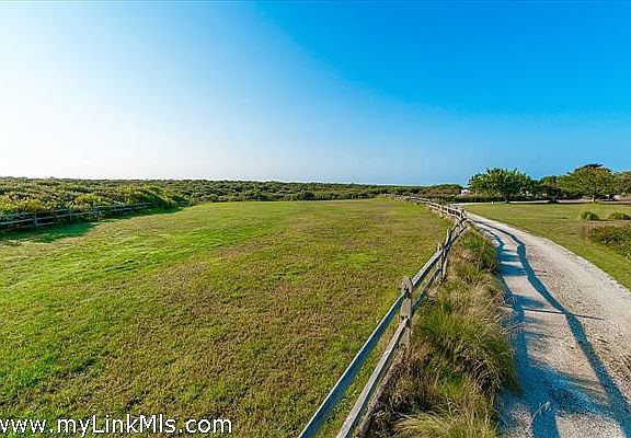 Yard on the East side of the property