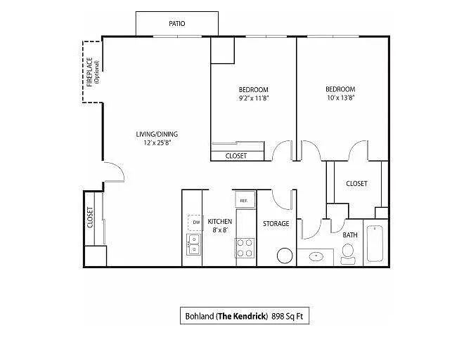 Floor plan Bohland
