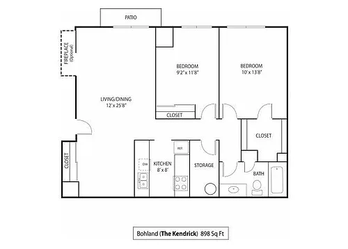 Floor plan Bohland