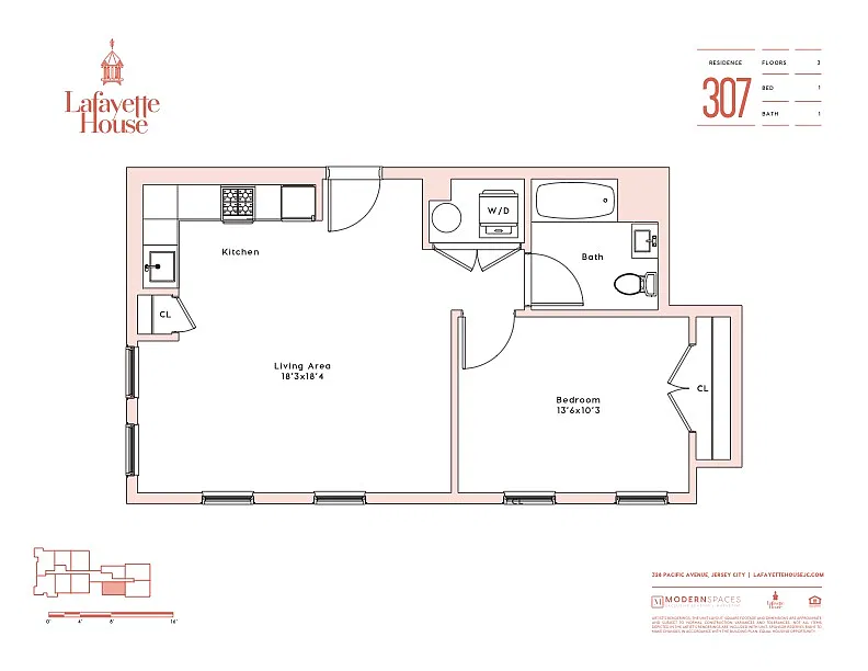 Floor plan 07 - 1 bed
