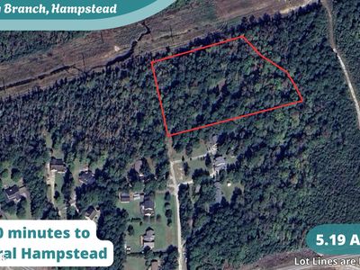 5.19 Acres Winding Branch Road, Hampstead, NC, 28443
