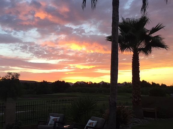 Mountain Sunrise out back 