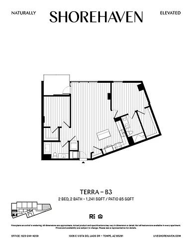 Floor plan Terra - B3
