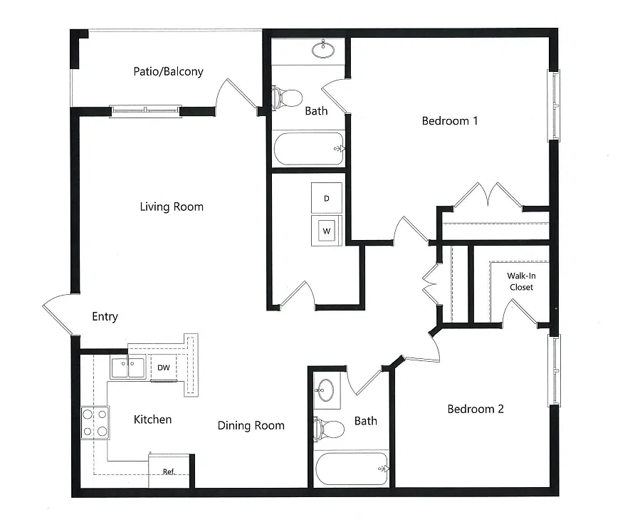 Floor plan Willow