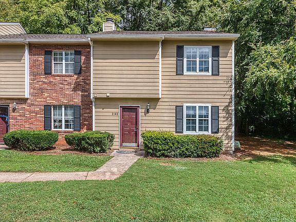 Outside of 3140 Heathstead Place - end unit