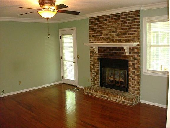8814 Hurricane Ridge Road Den with Fireplace