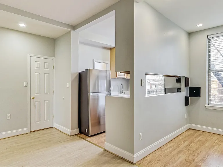 Dining room and kitchen