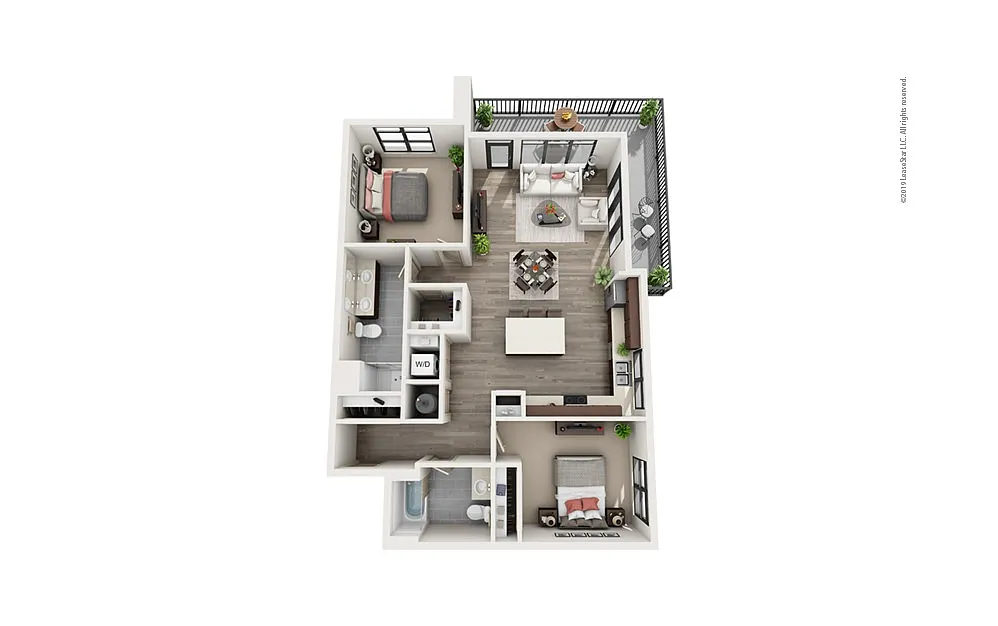 Floor plan Midrise B12