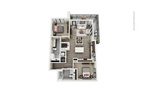 Floor plan Midrise B12