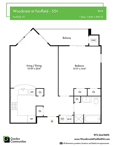 Floor plan $3.19/sq.ft. - Birch