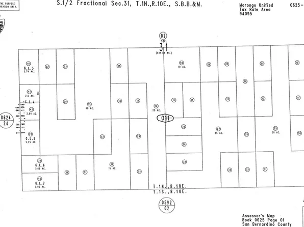 0 Foothill Rd, Twentynine Palms, CA 92277