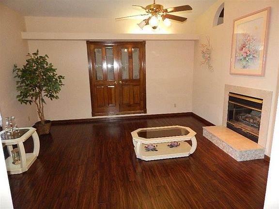 Formal living with hardwood floors installed in June 2015.