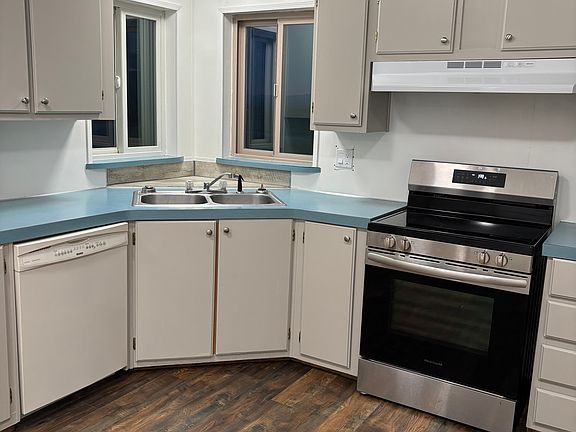 Sink and stove area. Stove, with air fry option was new during summer of 2025.