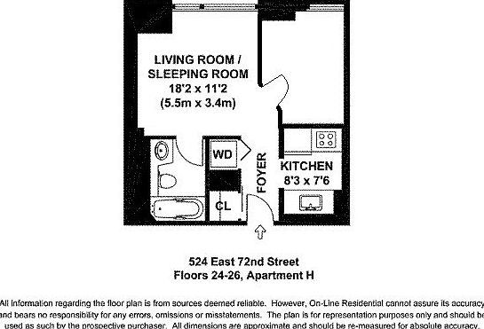 2nd image of 524 E 72nd St APT 26H