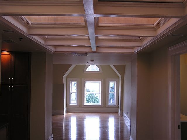 Center hall and atrium