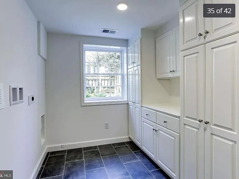 Downstairs laundry room