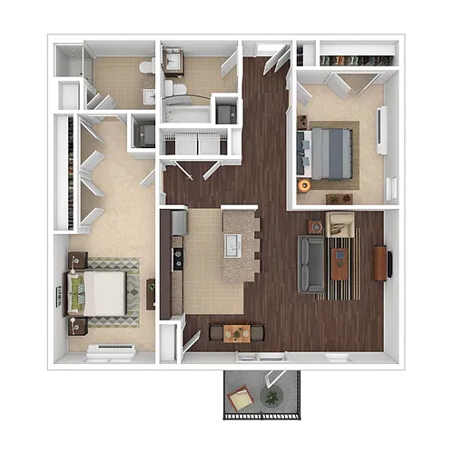 Floor plan C2