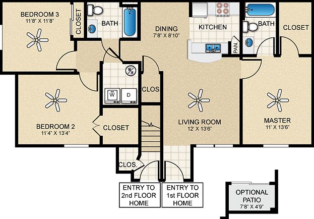 E Floorplan E Floorplan