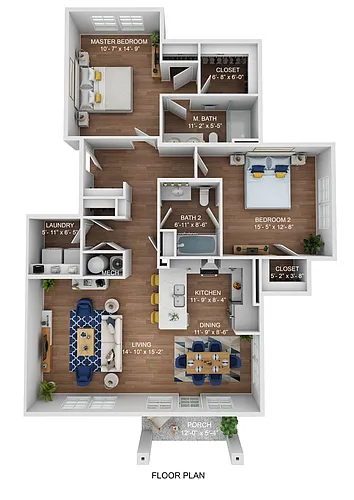 Floor plan B4
