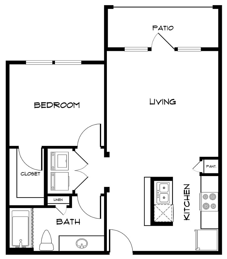 Floor plan A1P1