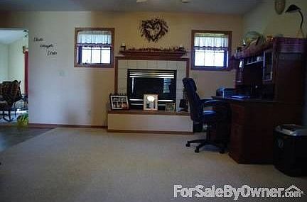 Study/2nd living room
						:
						Beautiful gas fireplace