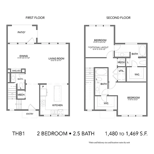 Floor plan THB1