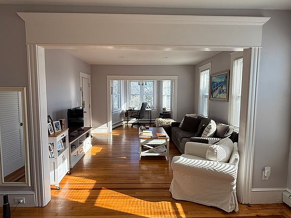 open floor plan of living room