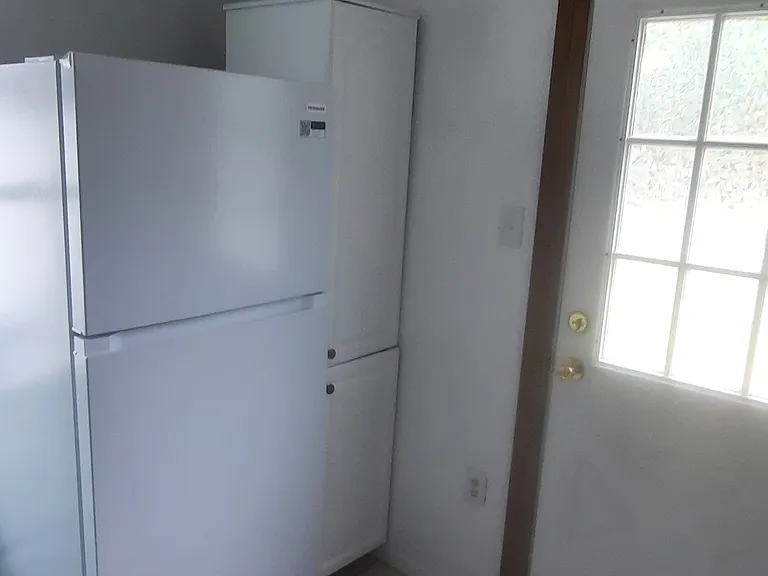 side entry doorway into kitchen