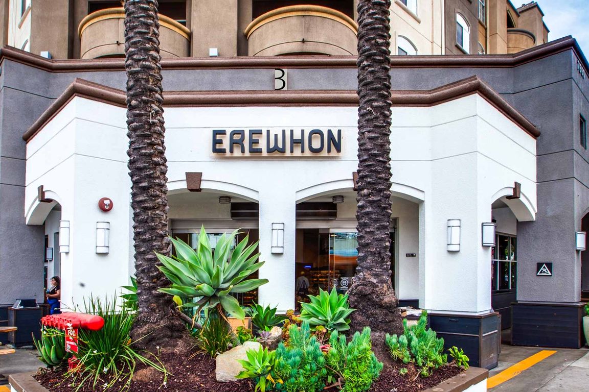 Erewhon Market is right downstairs