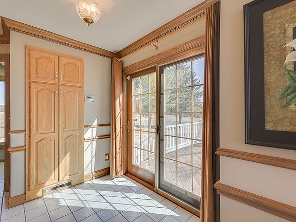 Master bedroom to deck