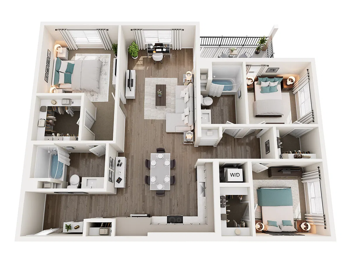 Floor plan C1