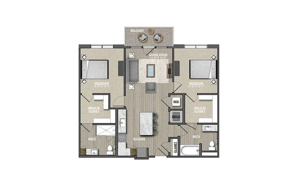 Floor plan B8 - Meadowsweers
