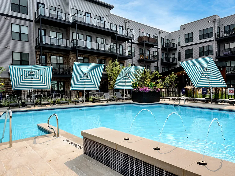 The Thomas Courtyard and Pool