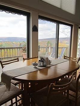 diningroom with beautiful view